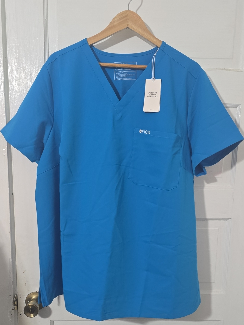 Figs V-Neck Short Sleeve Top